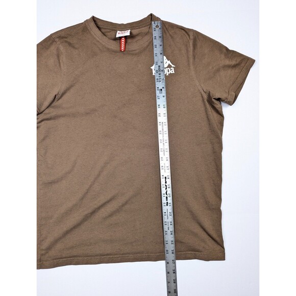 Kappa Mens Logo T Shirt Large Brown - Picture 7 of 10